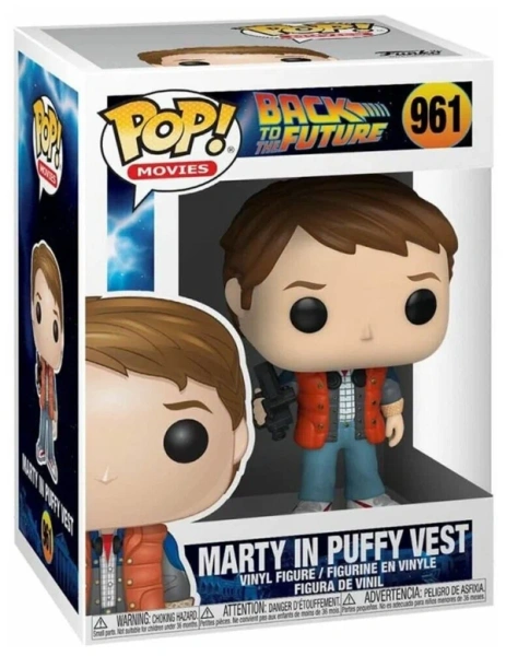 Фигурка Funko POP! Movies: BTTF - Marty in Puffy Vest  961 (48705)